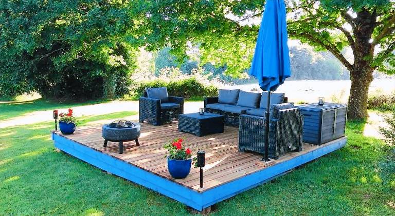 House with barbecue, patio & yard — photo 4