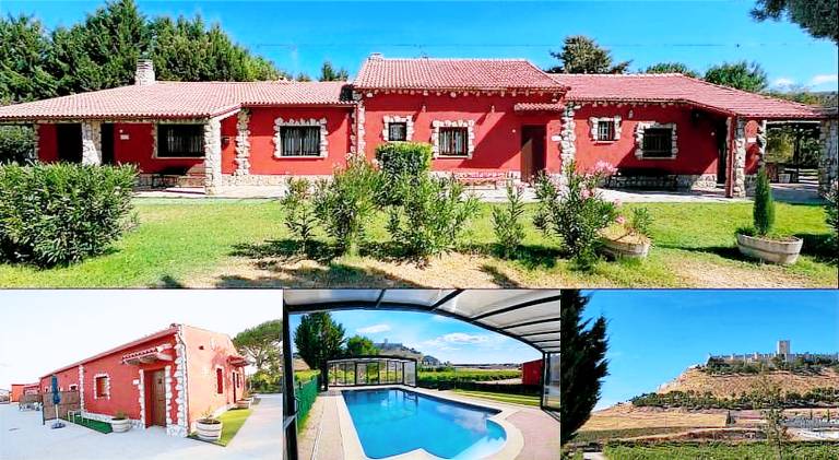 Nice house with pool, terrace & barbeque | Pet-friendly in Valladolid