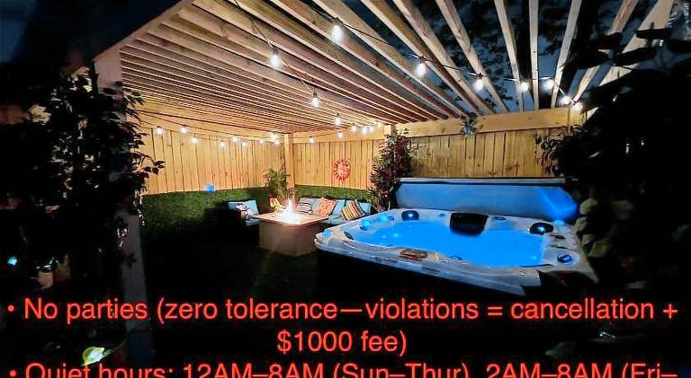 Rental apartment with patio & jacuzzi in Kent, IN