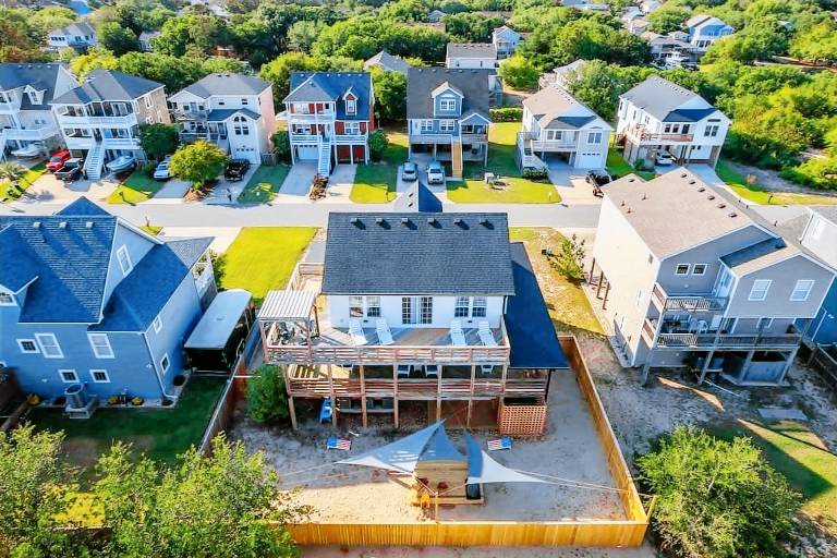 House with garden, barbecue & fast internet | Sea view in Outer Banks, NC