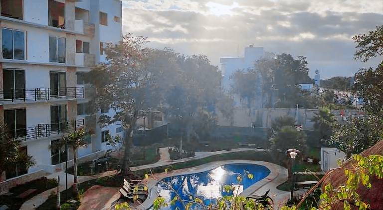 Pleasant rental apartment with pool | Pets are welcome in Playa del Carmen