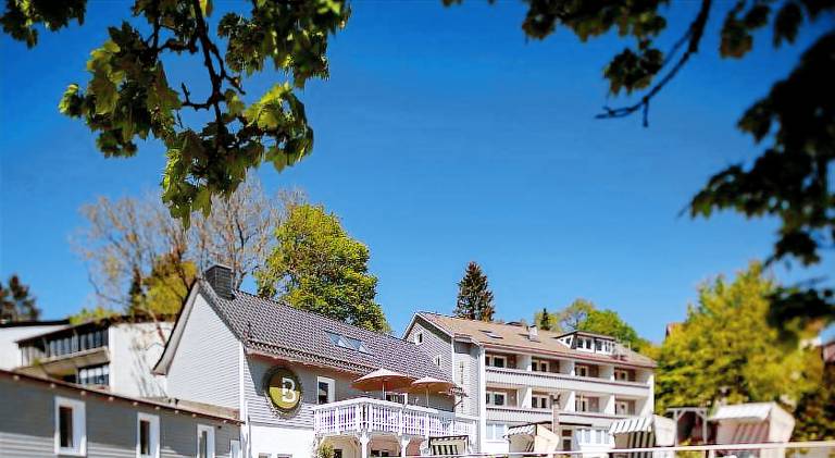 Serviced apartment with patio & yard in Goettingen