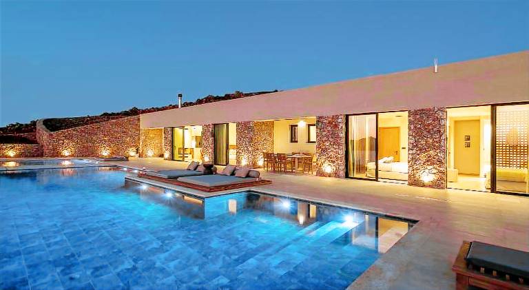 Villa with terrace, yard & barbecue in Apokoronas