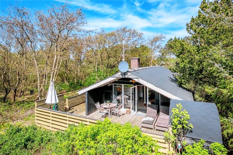 Ferienhaus in Bjerregård, Hvide Sande f&uuml;r max. 4 Personen