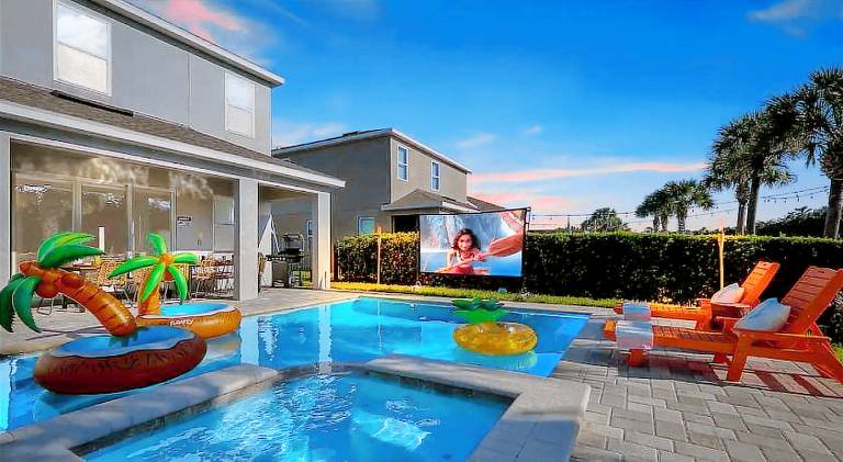 Wonderful vacation home with hot tub & pool | Good for workation | Pet-friendly in Kissimmee, FL