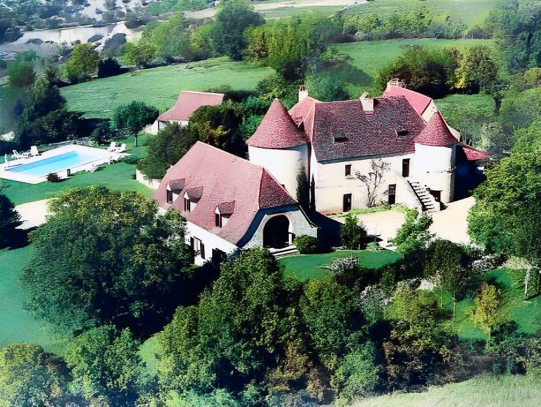 Hotel Les Vieilles Tours Rocamadour in Lacave