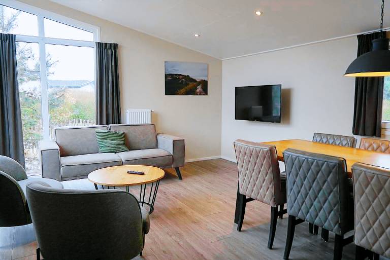 Freestanding holiday home for six person