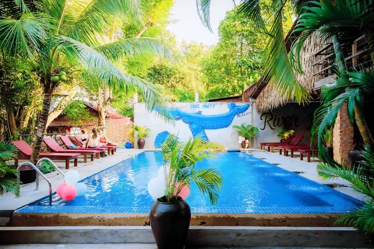 River Nest Hostel in Kampot