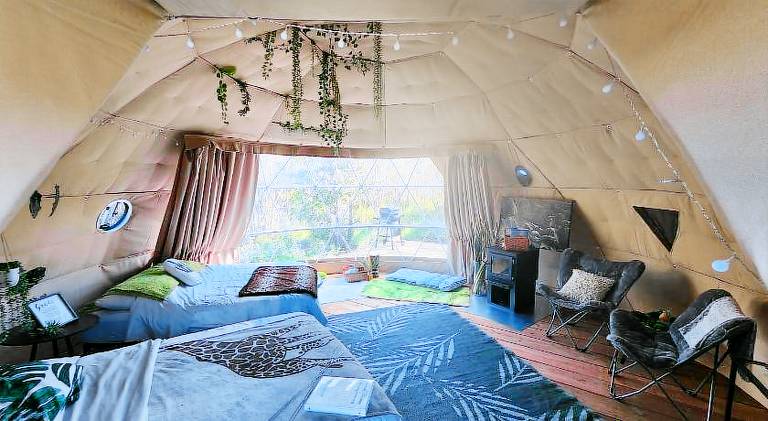 D3 Rainforest Getaway Dome- 2Dbl beds — photo 2