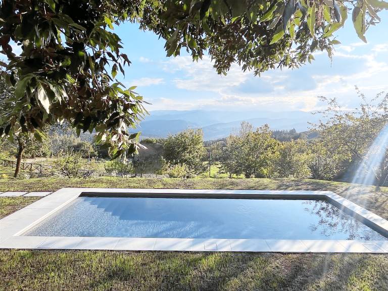 Ferienhaus mit Pool in Lonnano, Italien für max. 6 Gäste