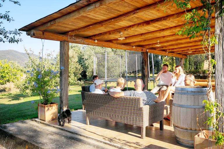 Farm with garden, pool & grill | Pool view — photo 2