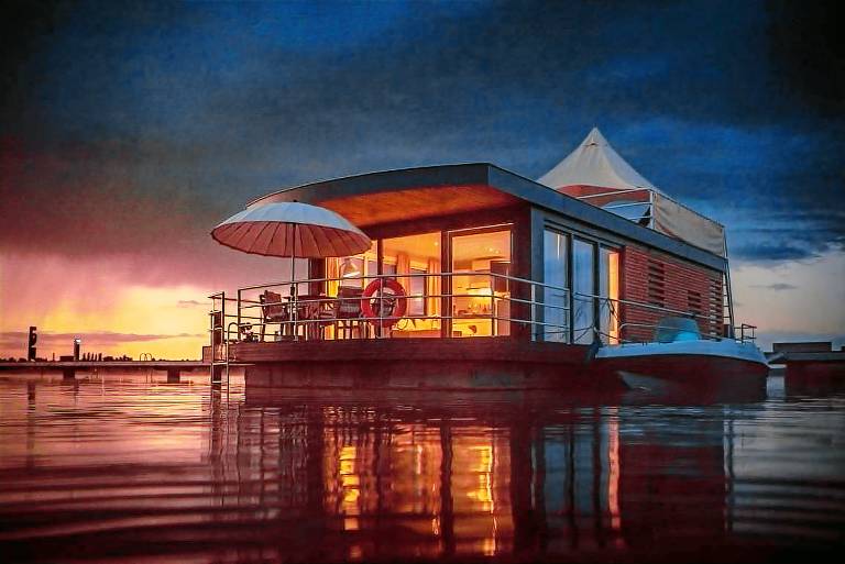 Hausboot Klitten