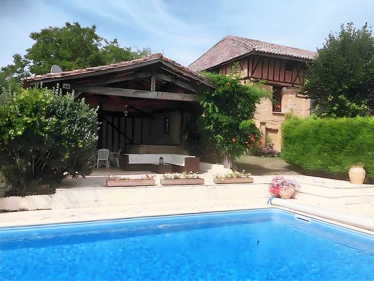 Ferienhaus in Saint-Étienne-de-Fougères, Castelmoron-sur-Lot f&uuml;r max. 4 Personen am Atlantik