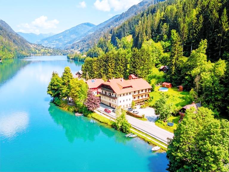 Ferienwohnung mit Hund in Feld am See, Afritz am See f&uuml;r max. 4 Personen