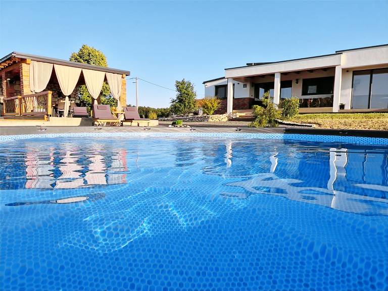 Ferienhaus in Lužan Biškupečki, Zentralkroatien f&uuml;r max. 2 Personen, 