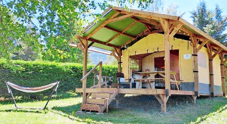 Lodge Safari tent in Foix