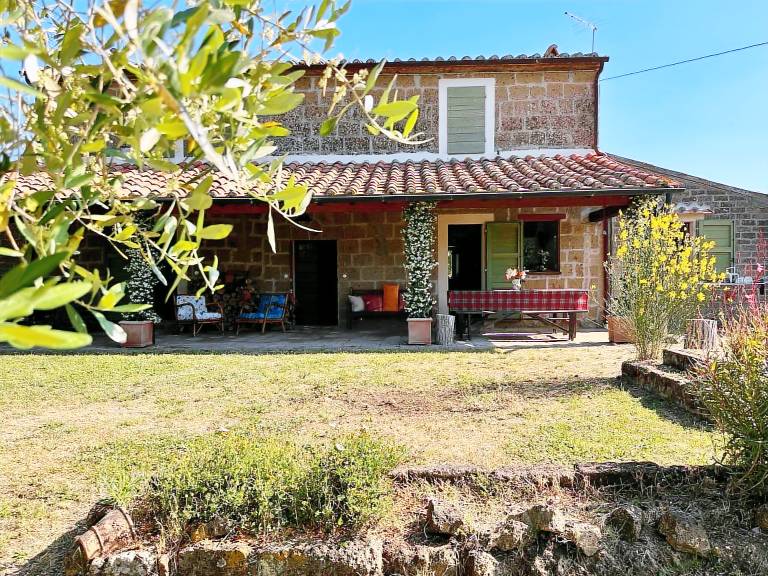Ferienhaus in Sorano, Sovana für max. 12 Personen