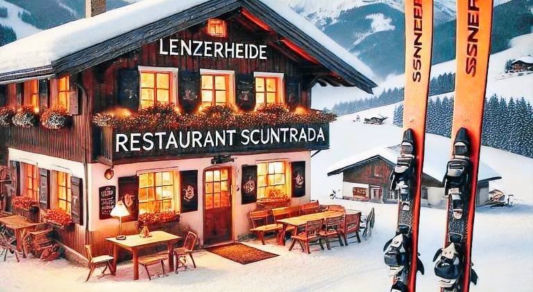 Apartment with barbeque, terrace & yard in Arosa