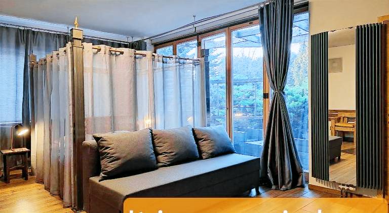 Rental apartment with patio & garden in Riga