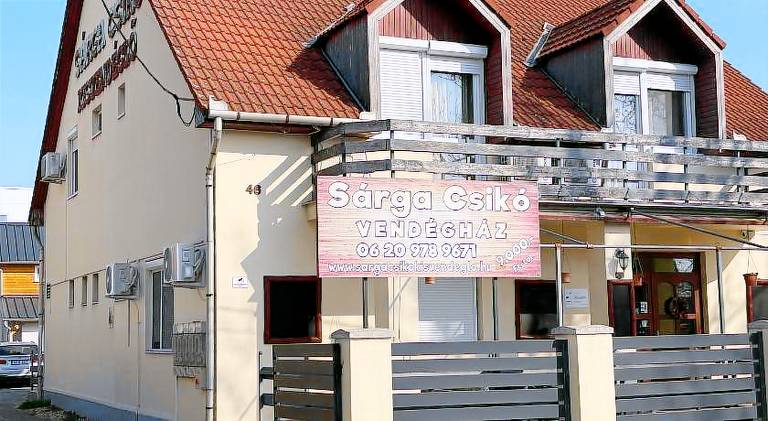 Sarga Csiko vendeghaz in Debrecen