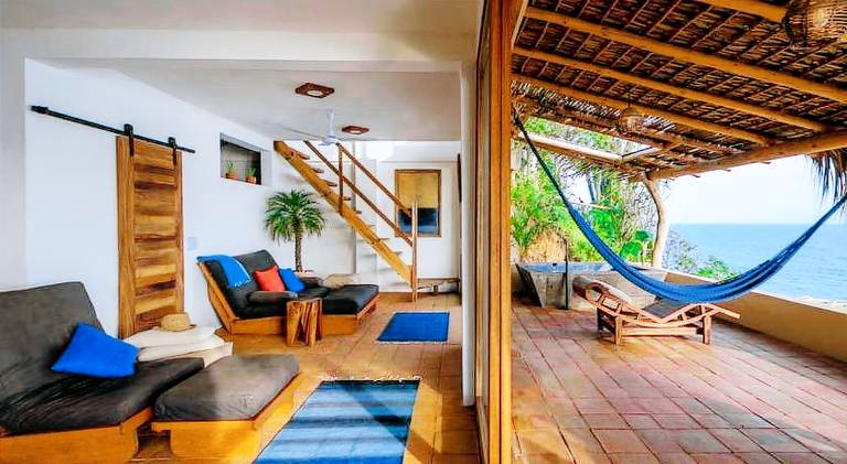 Apartment with terrace & hot tub | Beach nearby | Dogs allowed in Santa María Tonameca