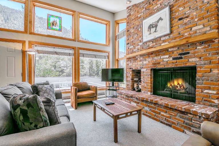 House with patio in Keystone, CO