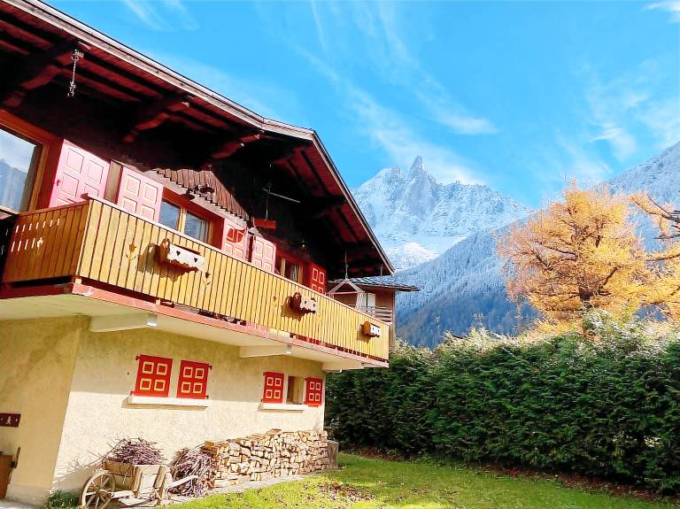 Chalet with garden in Chamonix-Mont-Blanc