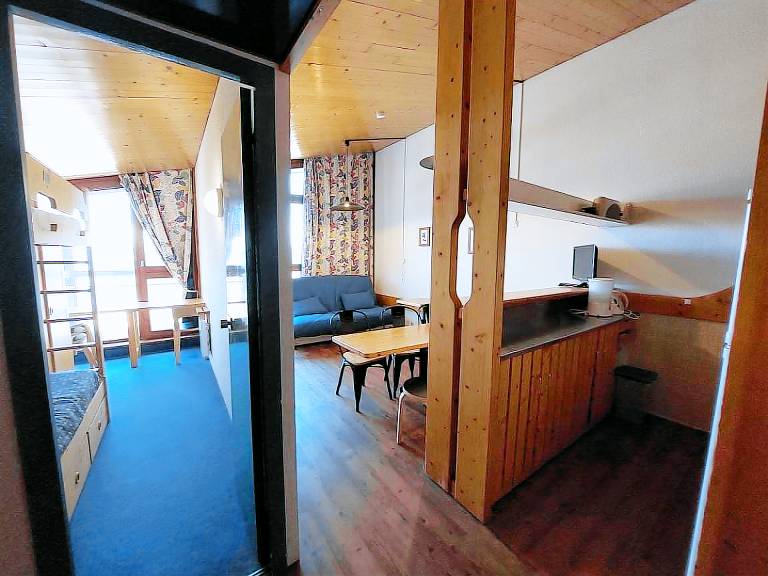 50m from shops, 4th floor, view valley, balcony, tv, 65m², Les Arcs in Bourg-Saint-Maurice