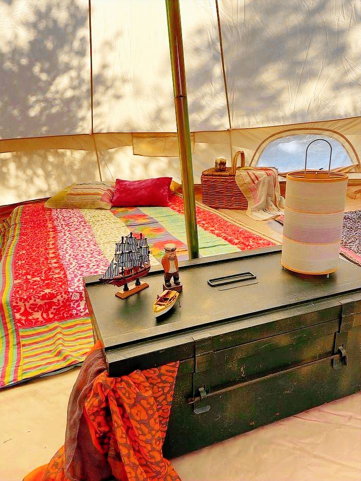 Beautiful Cozy Bell Tent with Fantastic Amenities for a Peaceful Getaway in Nature near Bisceglie, Italy — photo 3