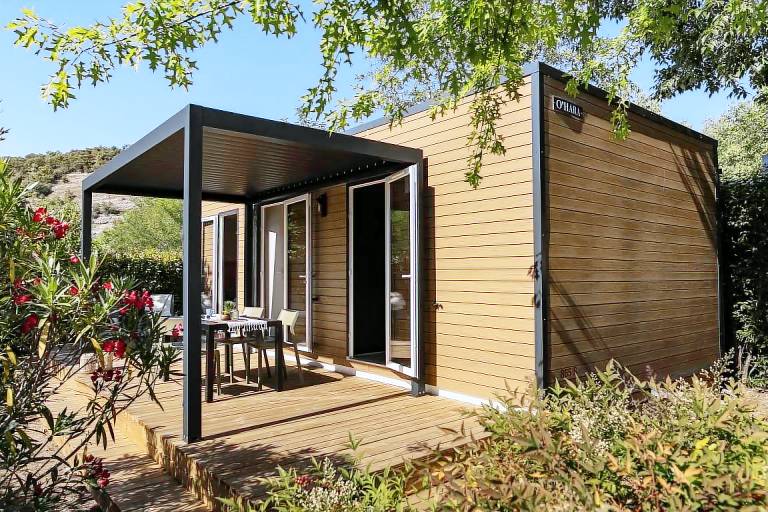 Mobilheim in Sampzon, Salavas f&uuml;r max. 4 Personen