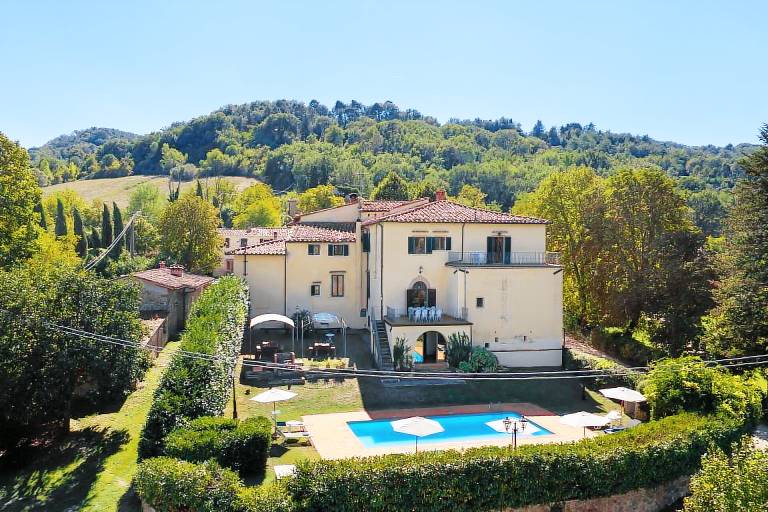 Villa mit Grill, privatem Pool und Garten | Panoramablick