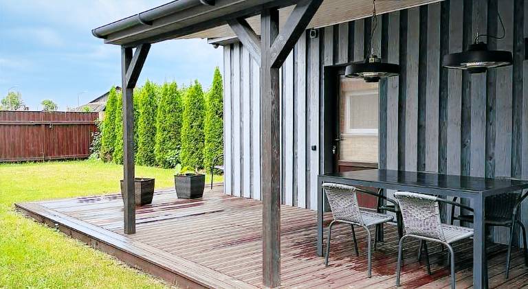 House with jacuzzi in Liepaja