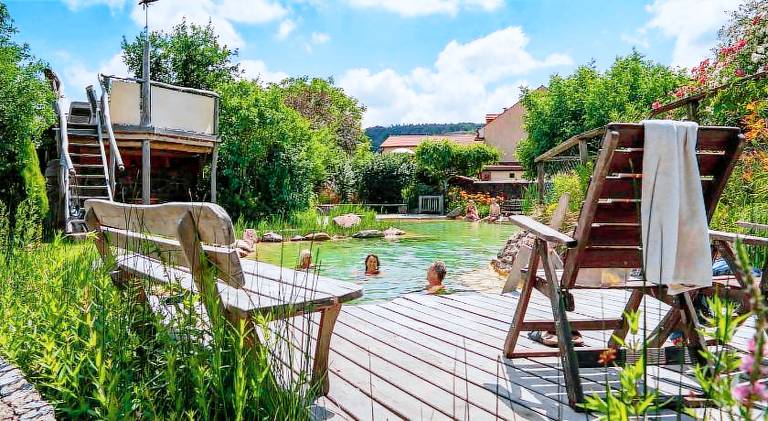 Landhotel Gut Wildberg mit Badeteich und großem Garten — photo 4