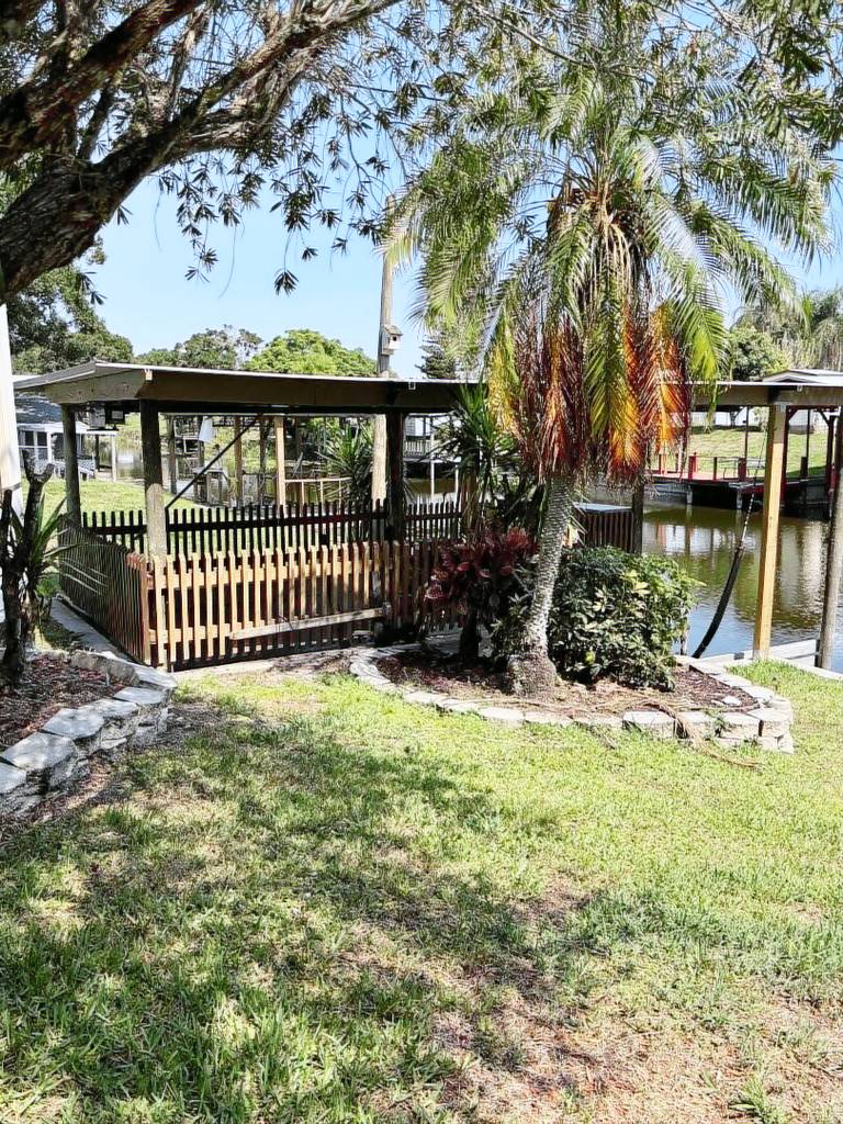Fish in the backyard. in Okeechobee, FL