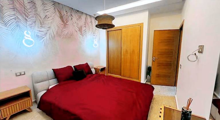 Apartment with 2 rooms for 4 persons in Casablanca