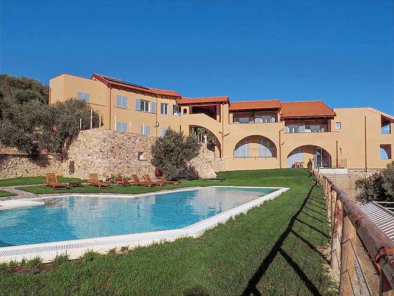 Agriturismo I Castellari con piscina: Bilocale con terrazzo o giardino vista mare — photo 5