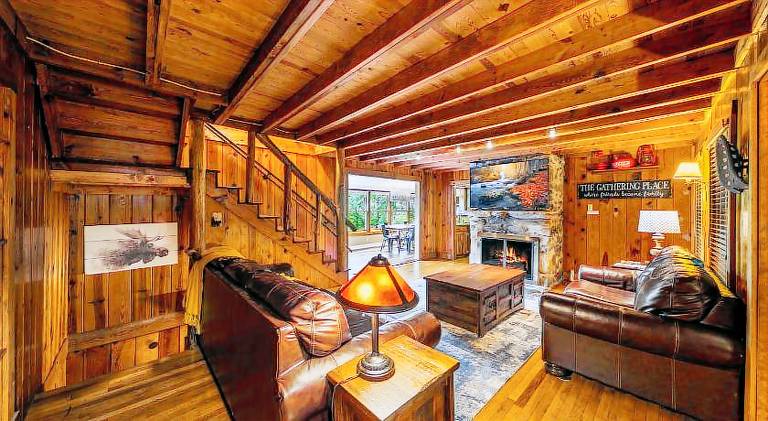 Vacation home with hot tub in Gatlinburg, TN