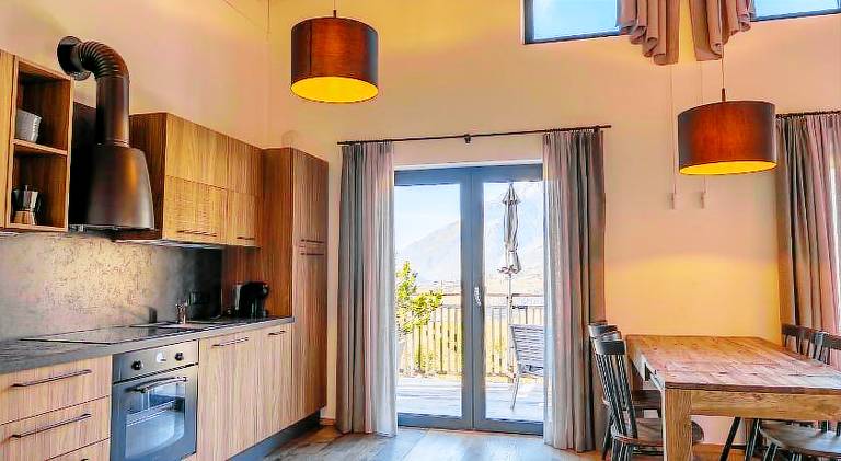 Apartment with pool, garden & patio in Schenna