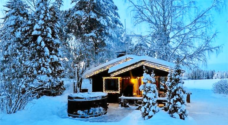Cozy Cabin with a Beautiful Sauna Near Lake — photo 5