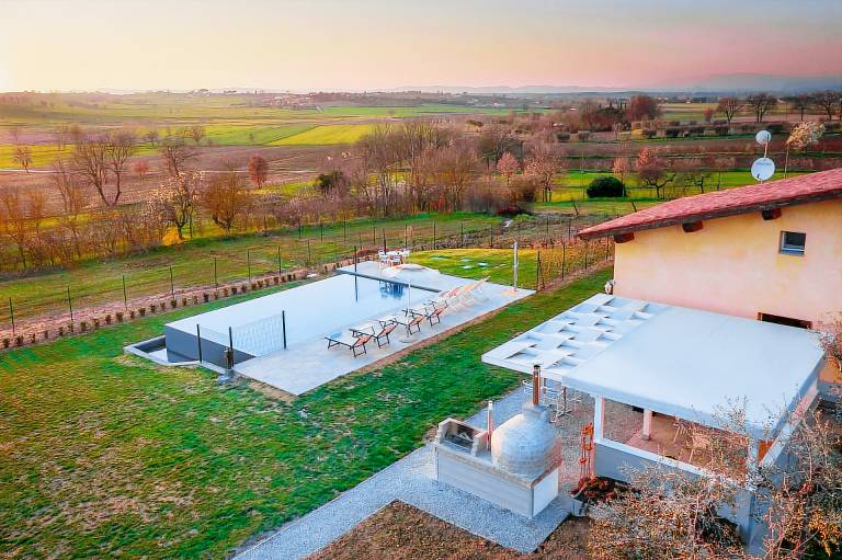 Independent villa near Cortona with 3 bedrooms. Private pool, A/C and Wi-Fi! — photo 4
