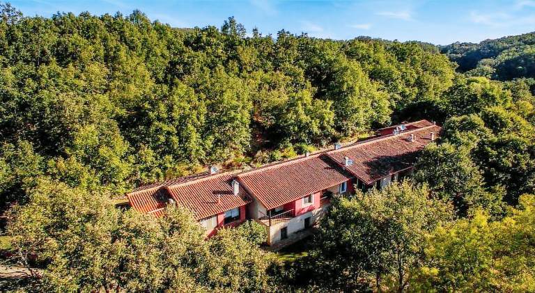 Rental apartment with patio, yard & pool in Cáceres