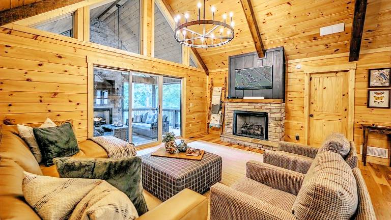 Cabin  Cherry Log