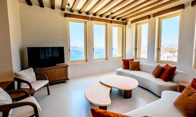Glorious Santorini Villa Villa Imrahil 2 Bedrooms Breathtaking Sea View — photo 5