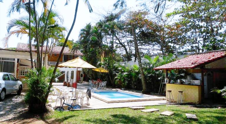 Tent with pool in Búzios