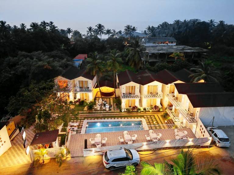 Tvessa A Boutique Hotel Goa in Arambol