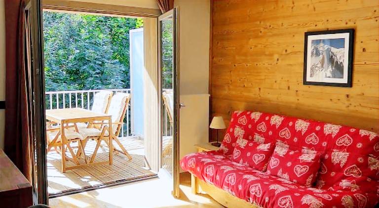 Rental apartment with 2 rooms for 4 persons in Chamonix-Mont-Blanc