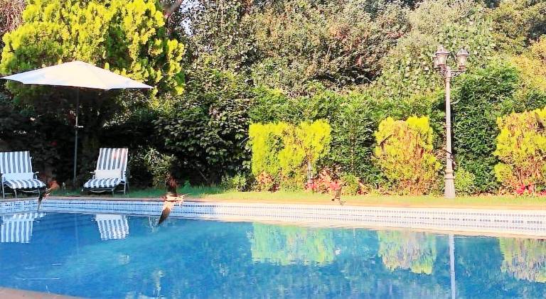 Lodge with terrace, yard & private pool | Good for workation | Pets allowed in Cáceres