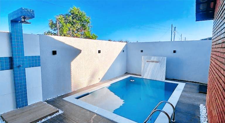 Villa with pool, jacuzzi & garden in Barra de Santo Antonio