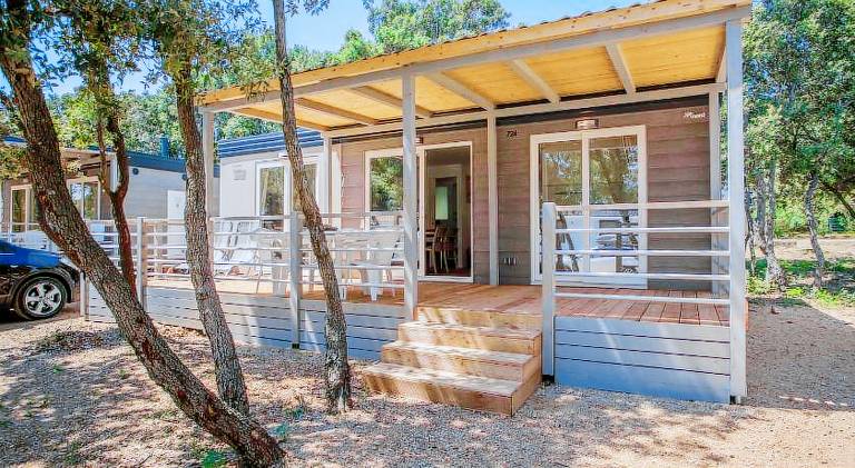 Mobile Homes Delta Marine at Campsite Lopari in Mali Losinj