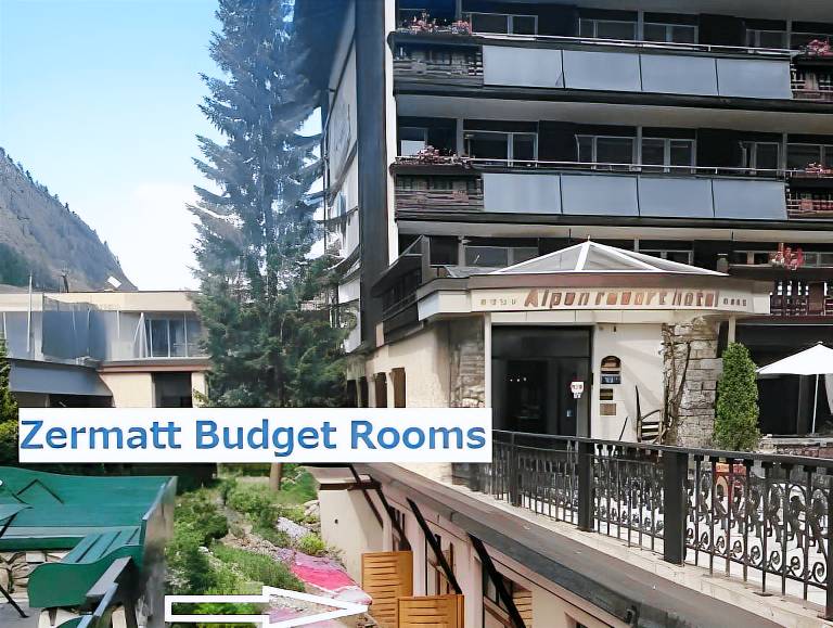 Zermatt Budget Rooms in Zermatt